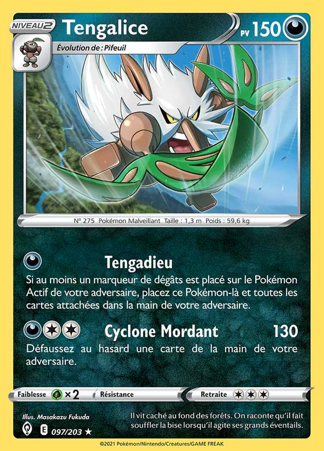 Tengalice 097/203 — Évolution Céleste