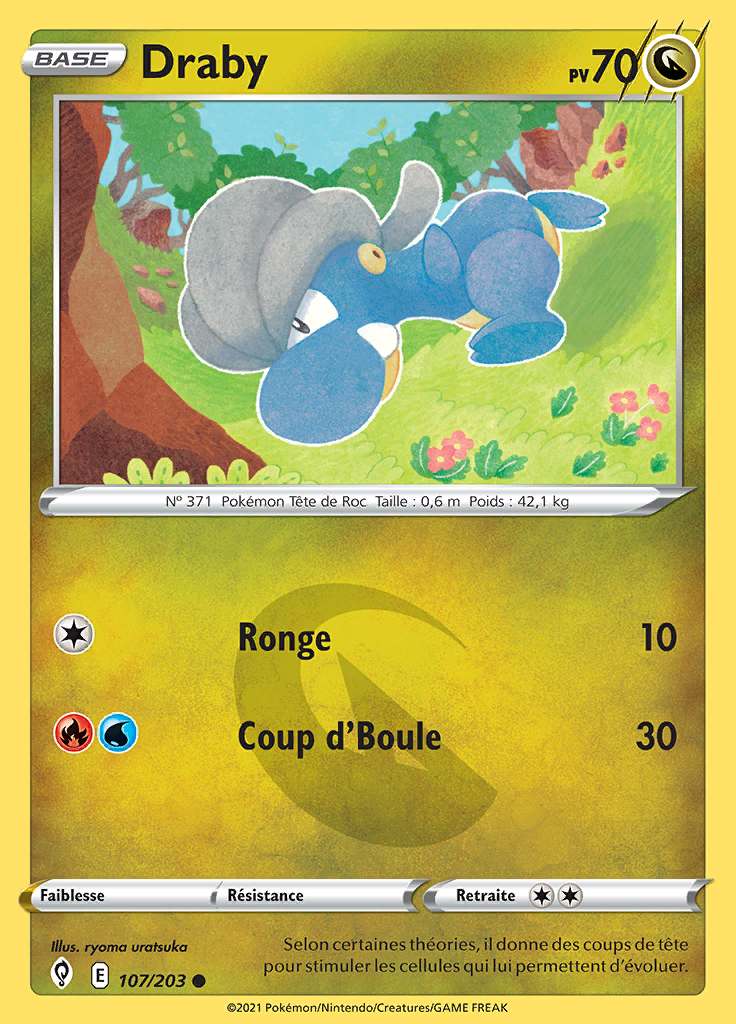 Draby 107/203 — Évolution Céleste