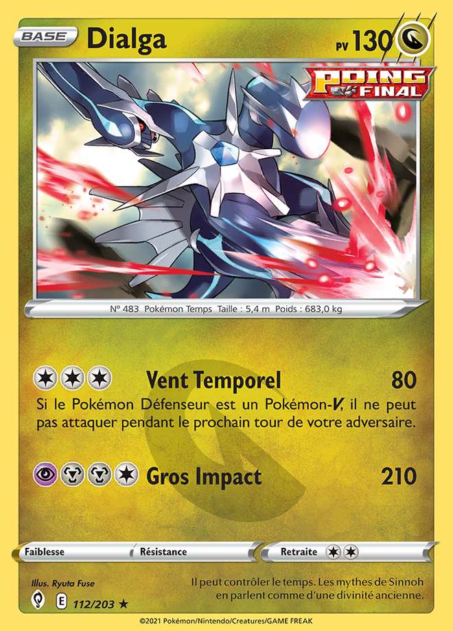 Dialga 112/203 — Évolution Céleste