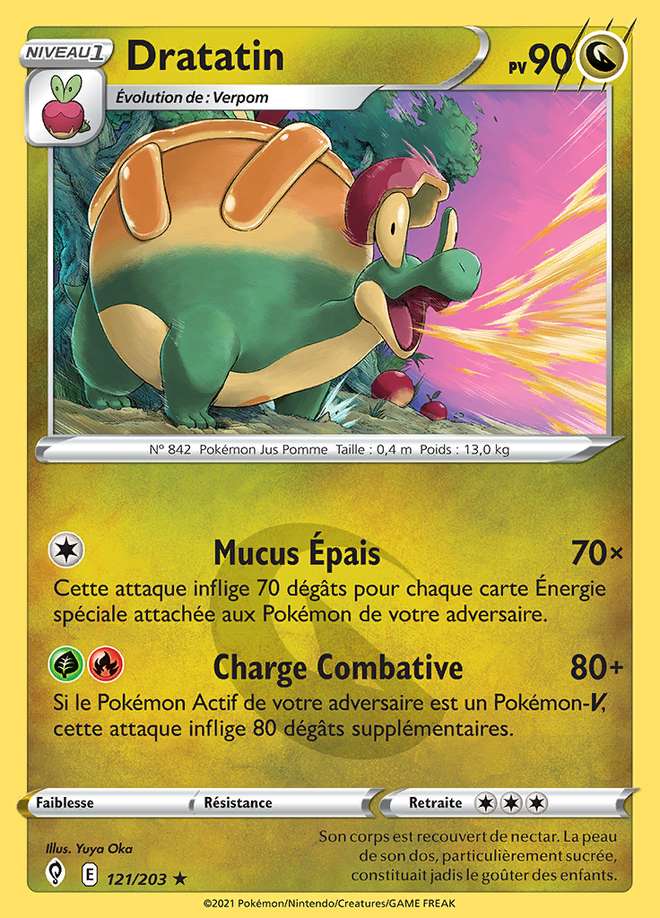 Dratatin 121/203 — Évolution Céleste
