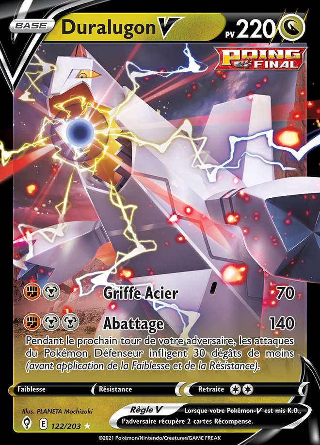 Duralugon V 122/203 — Évolution Céleste