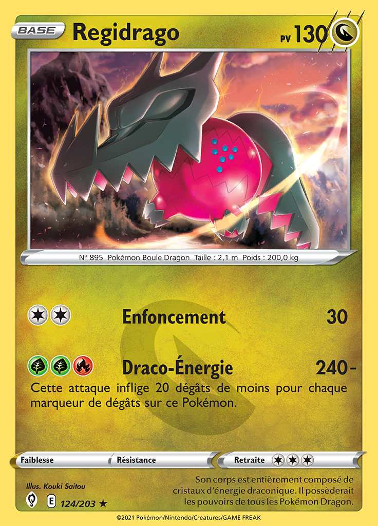 Regidrago 124/203 — Évolution Céleste