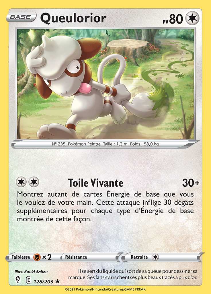 Queulorior 128/203 — Évolution Céleste