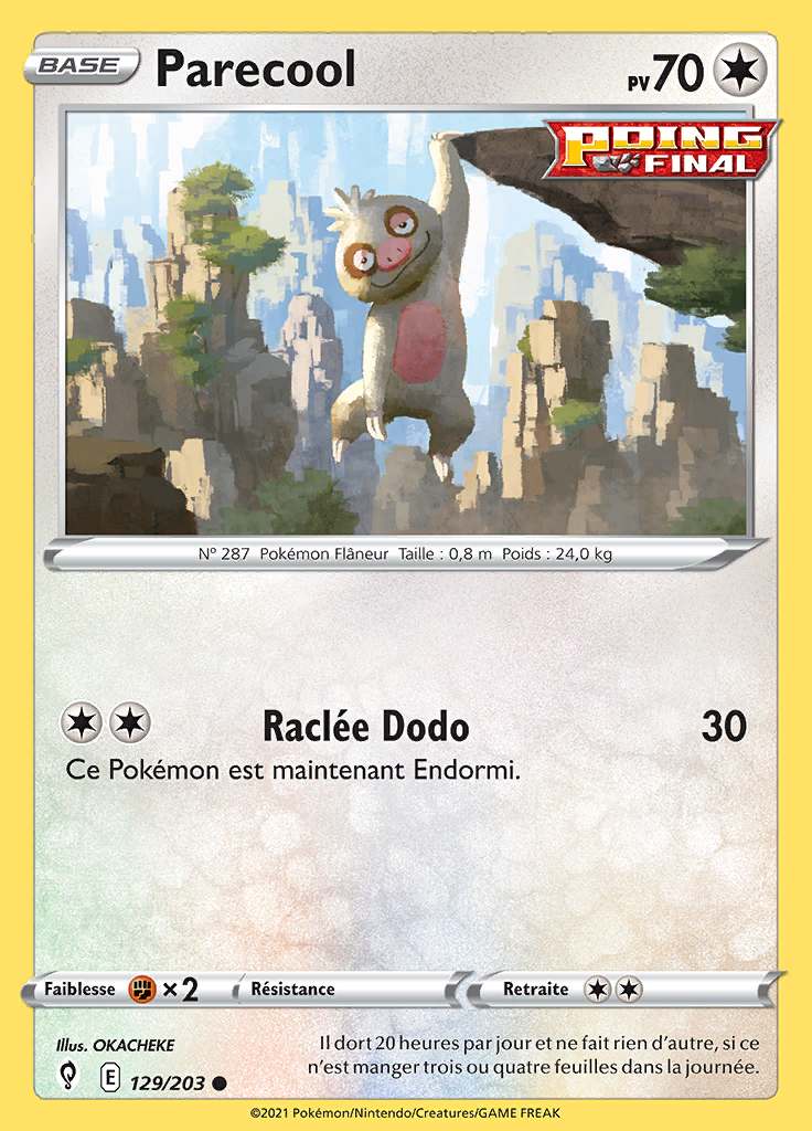 Parecool 129/203 — Évolution Céleste