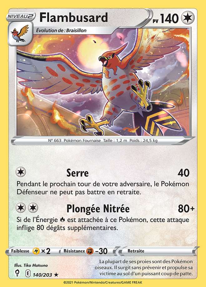 Flambusard 140/203 — Évolution Céleste