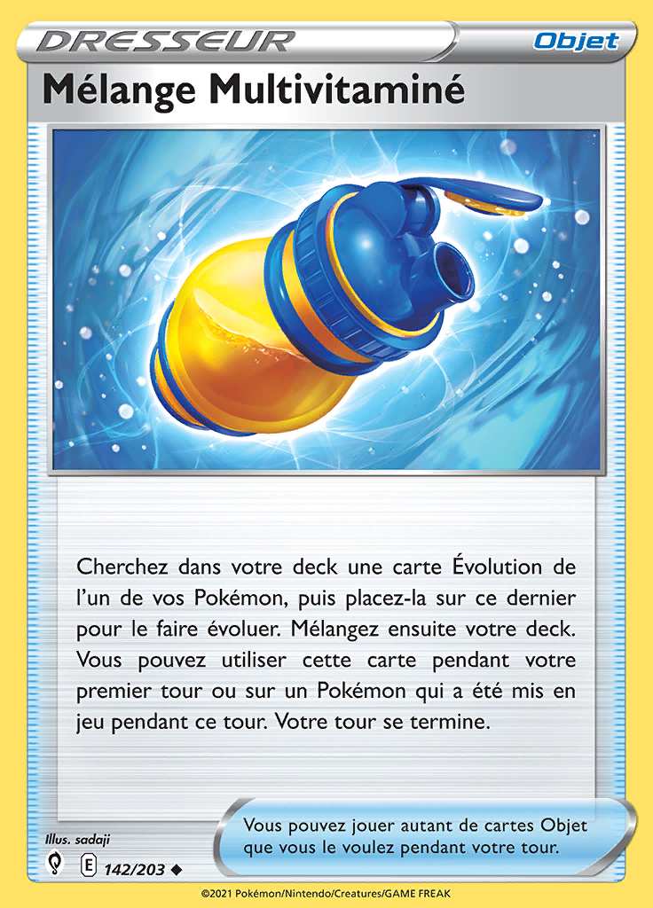 Mélange Multivitaminé 142/203 — Évolution Céleste