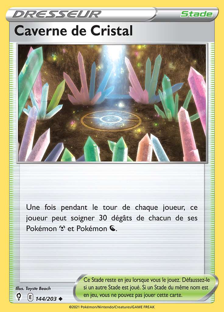 Caverne de Cristal 144/203 — Évolution Céleste