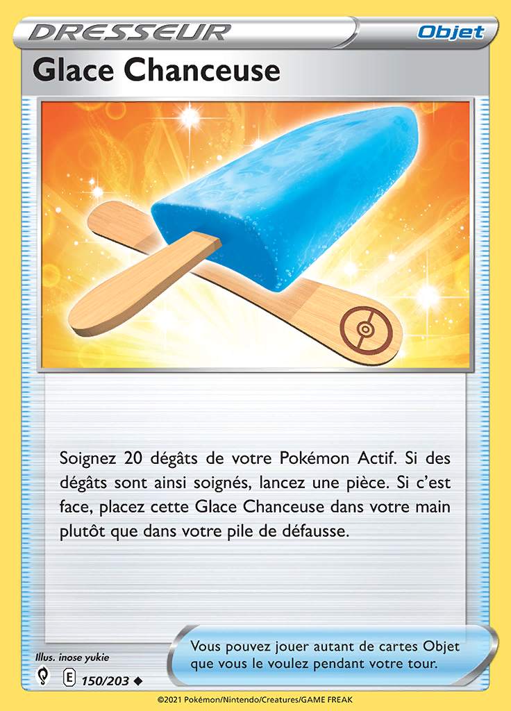 Glace Chanceuse 150/203 — Évolution Céleste