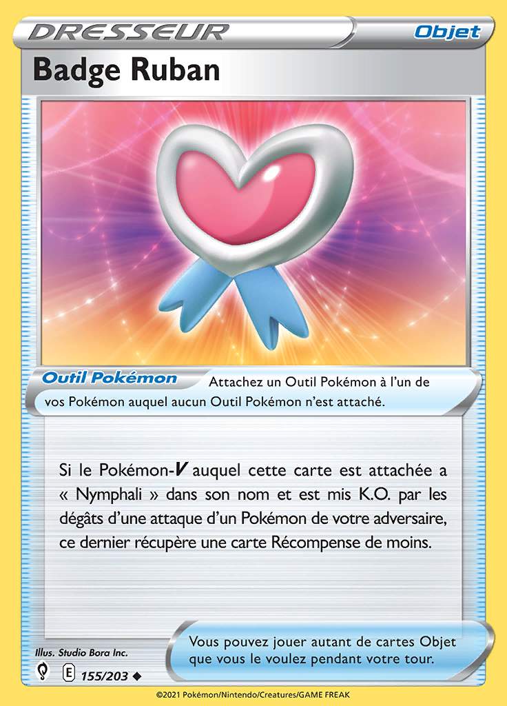 Badge Ruban 155/203 — Évolution Céleste