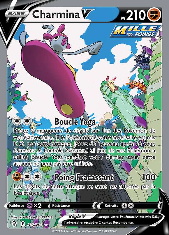 Charmina V 186/203 — Évolution Céleste