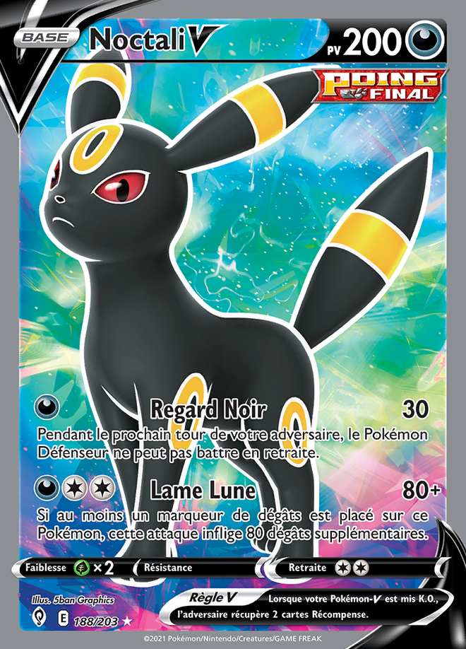 Noctali V 188/203 — Évolution Céleste