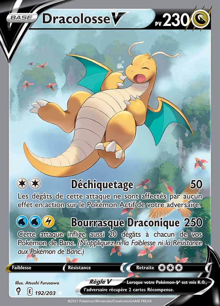 Dracolosse V 192/203 — Évolution Céleste