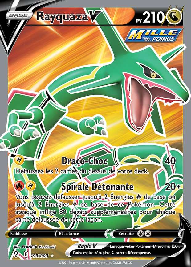Rayquaza V 193/203 — Évolution Céleste