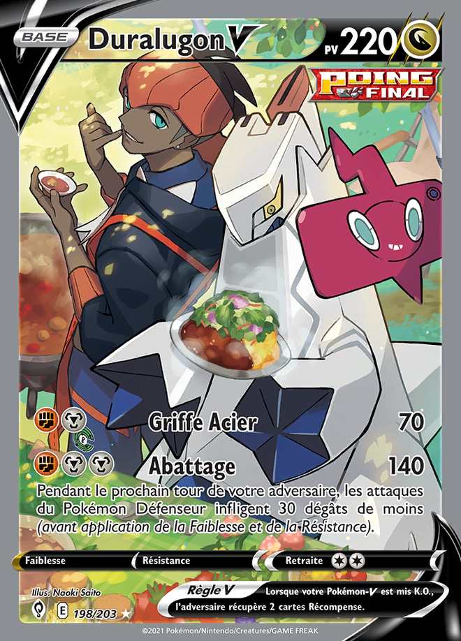 Duralugon V 198/203 — Évolution Céleste