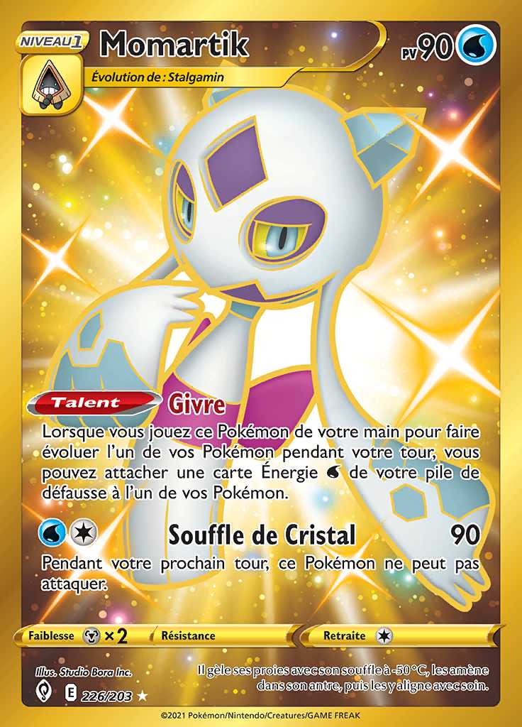 Momartik 226/203 — Évolution Céleste