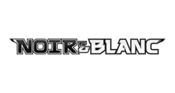 Logo Pokémon Noir et Blanc