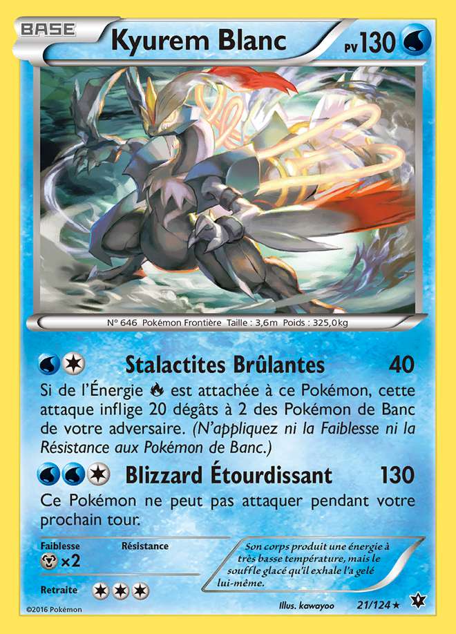 Kyurem Blanc 021/124 — Impact des Destins