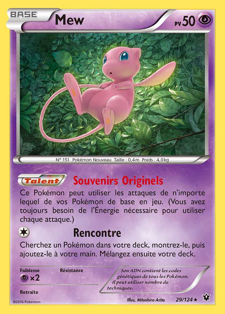 Mew 029/124 — Impact des Destins