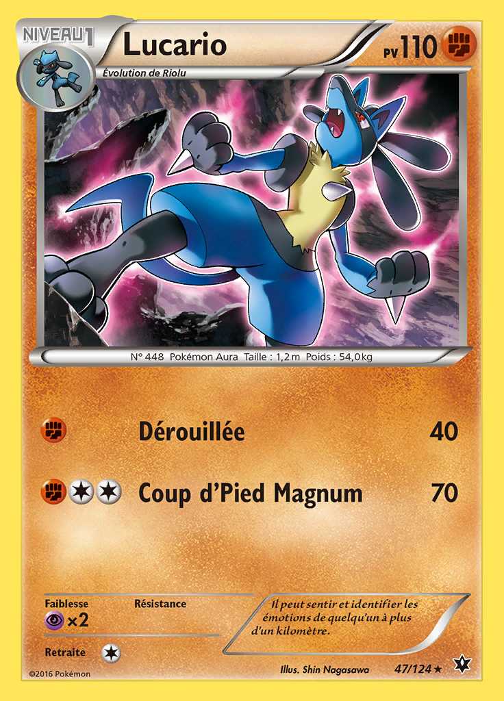 Lucario 047/124 — Impact des Destins