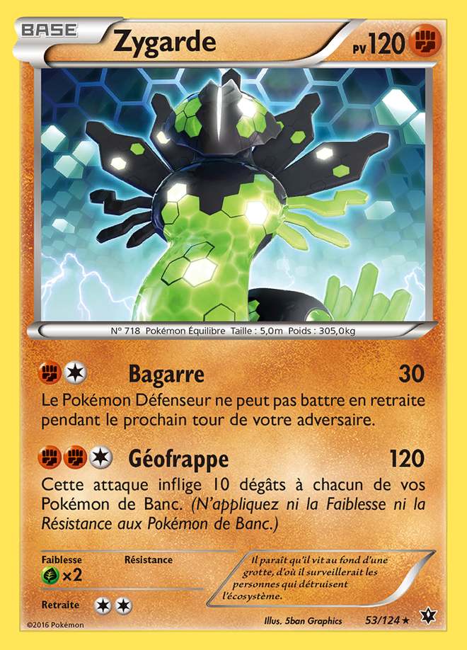 Zygarde 053/124 — Impact des Destins