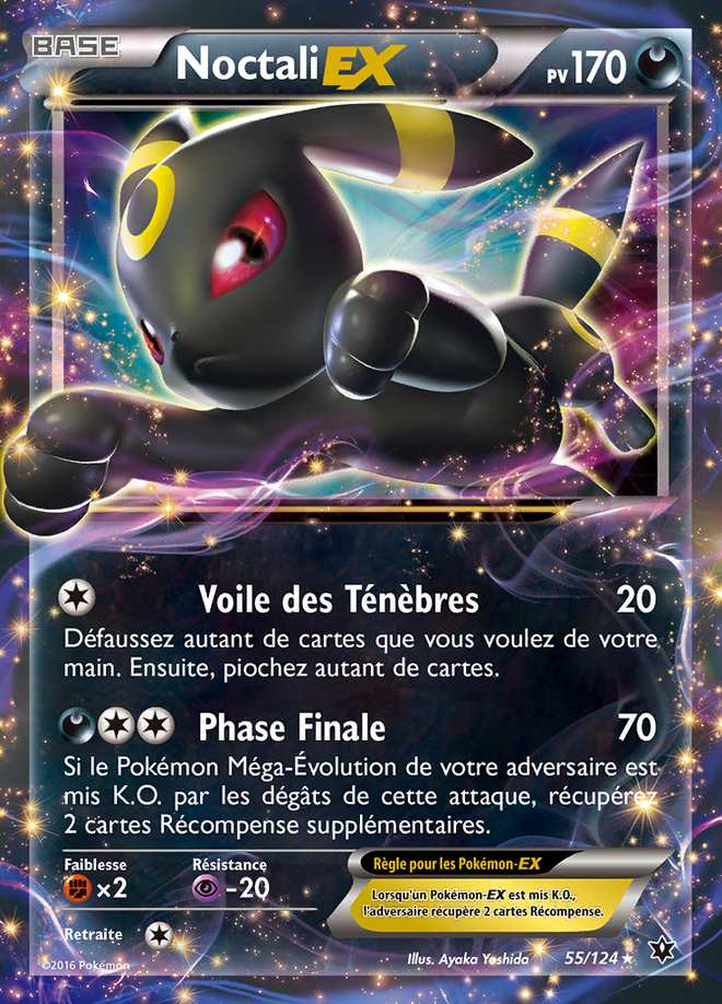 Noctali-EX 055/124 — Impact des Destins