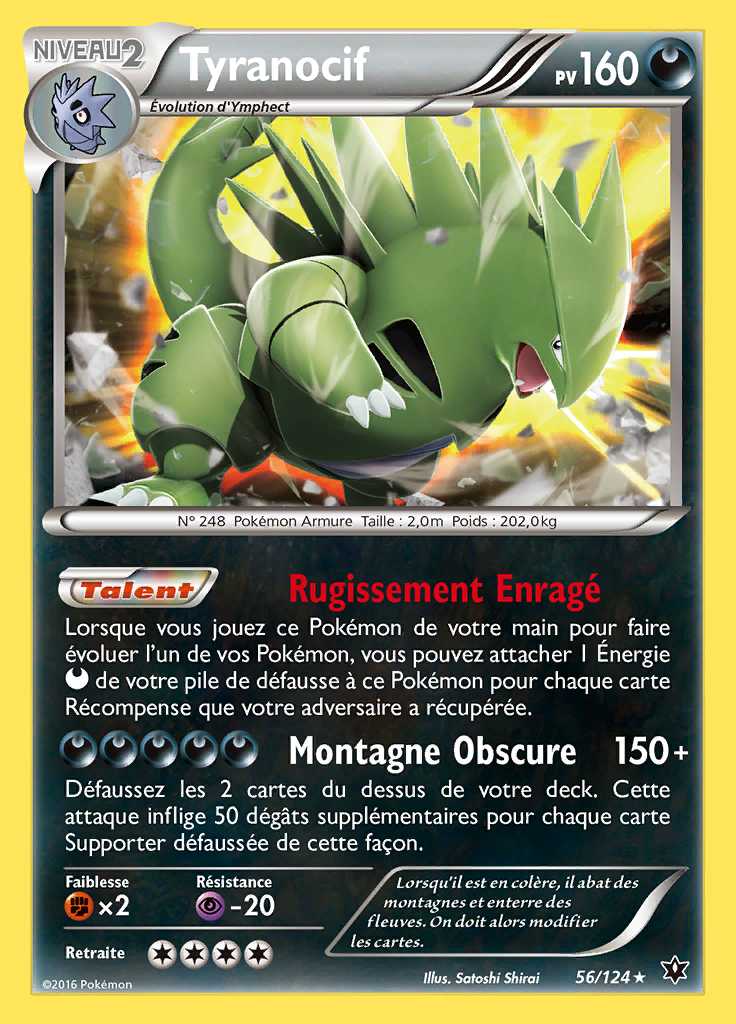 Tyranocif 056/124 — Impact des Destins