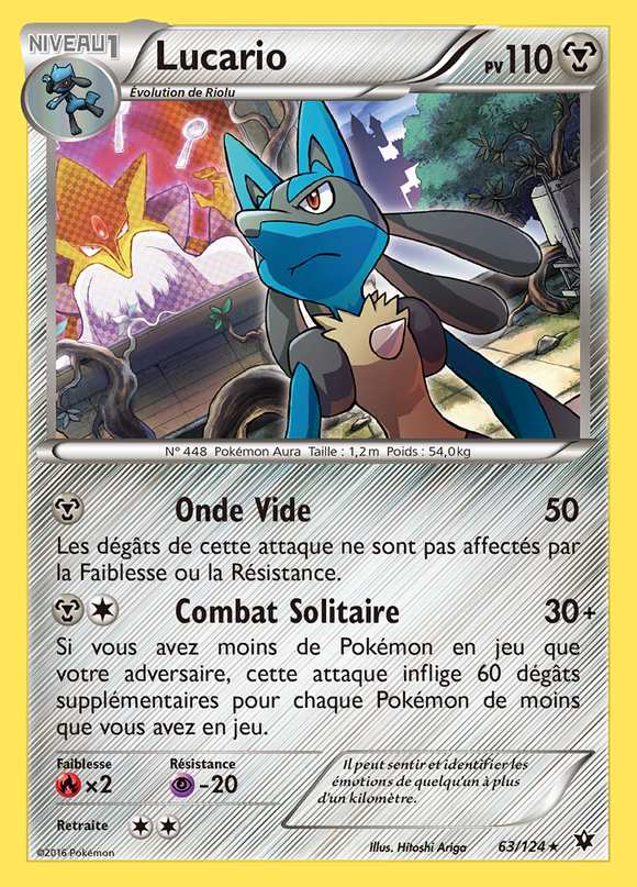 Lucario 063/124 — Impact des Destins