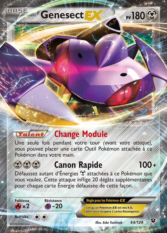 Genesect-EX 064/124 — Impact des Destins