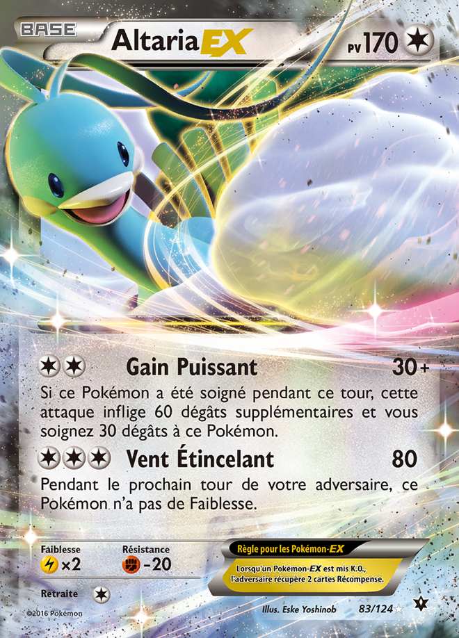 Altaria-EX 083/124 — Impact des Destins