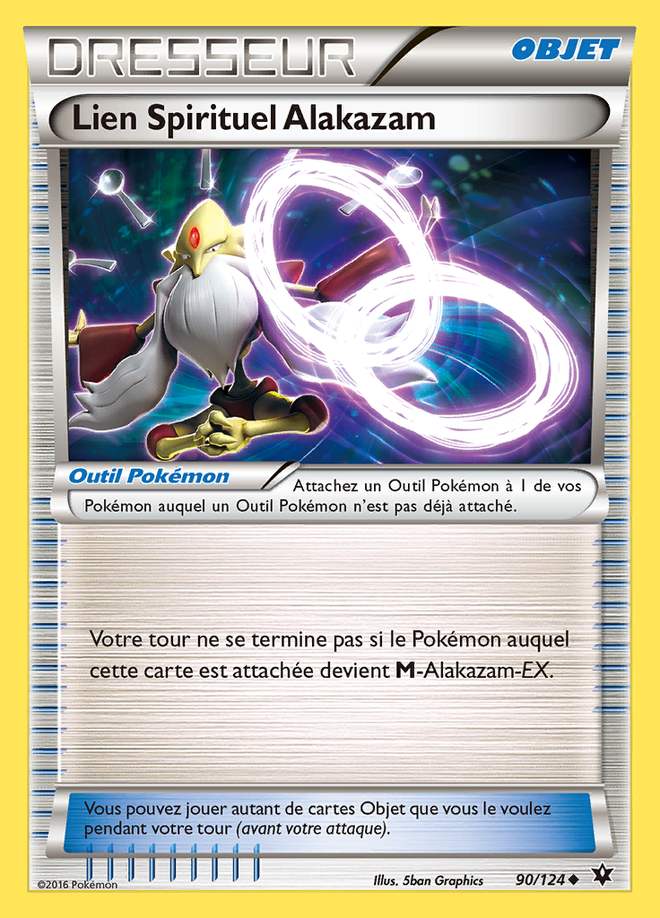 Lien Spirituel Alakazam 090/124 — Impact des Destins