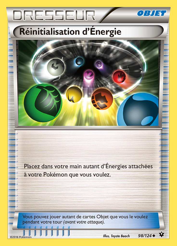 Réinitialisation d'Énergie 098/124 — Impact des Destins