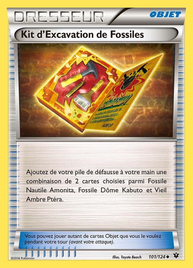 Kit d'Excavation de Fossiles 101/124 — Impact des Destins