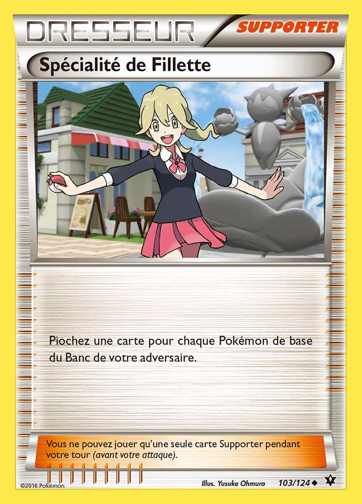 Spécialité de Fillette 103/124 — Impact des Destins