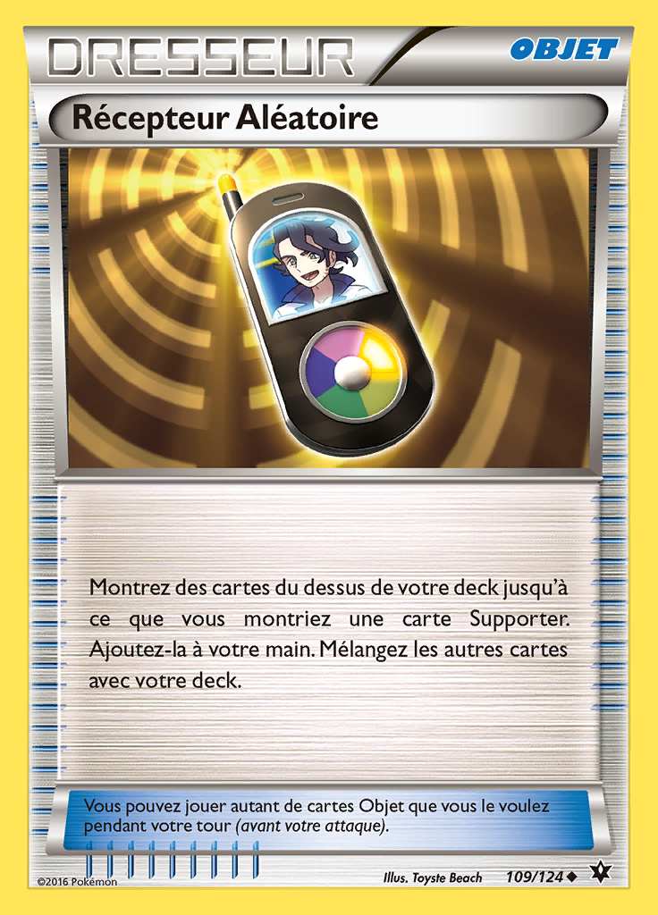 Récepteur Aléatoire 109/124 — Impact des Destins