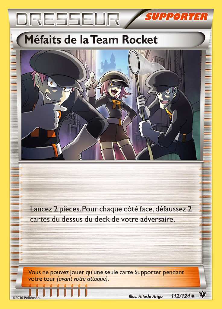 Méfaits de la Team Rocket 112/124 — Impact des Destins