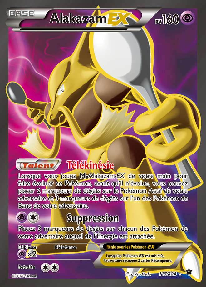 Alakazam-EX 117/124 — Impact des Destins