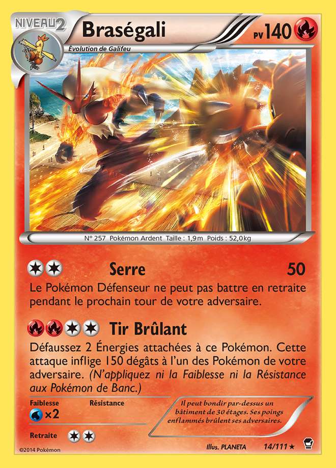 Braségali 014/111 — Poings Furieux