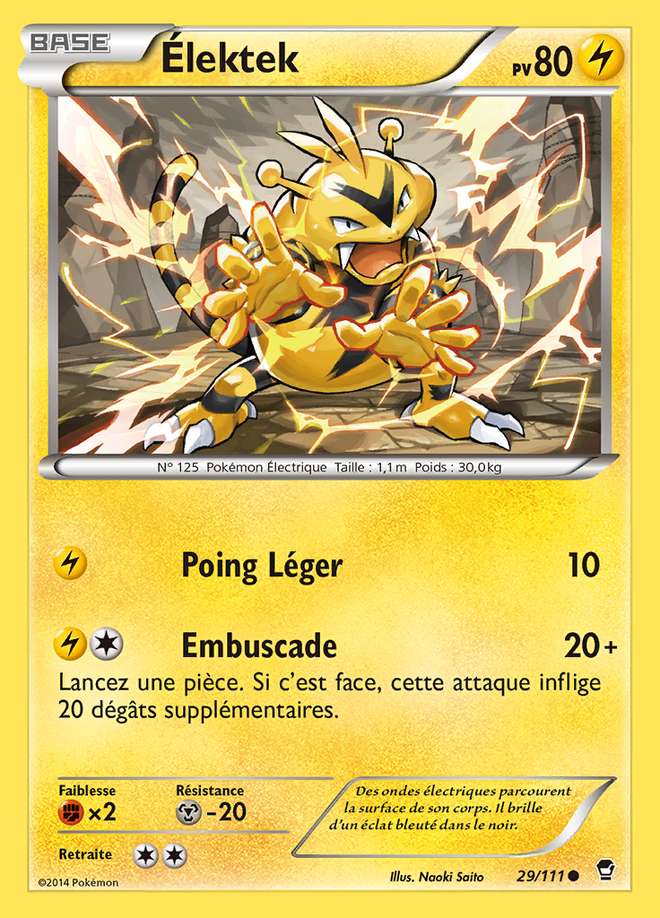 Élektek 029/111 — Poings Furieux
