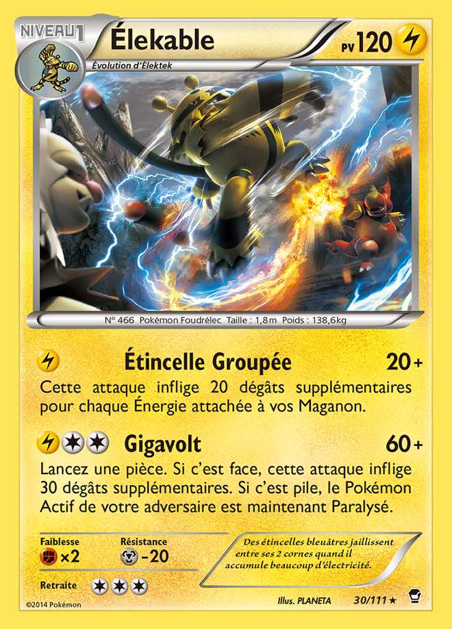 Élekable 030/111 — Poings Furieux