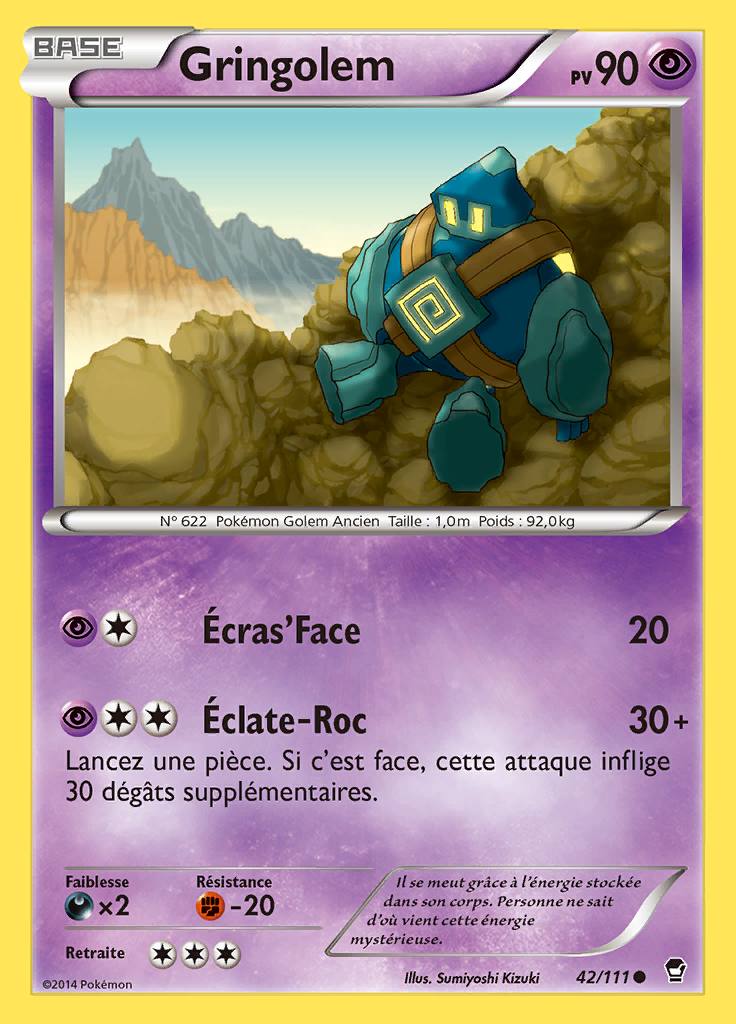 Gringolem 042/111 — Poings Furieux