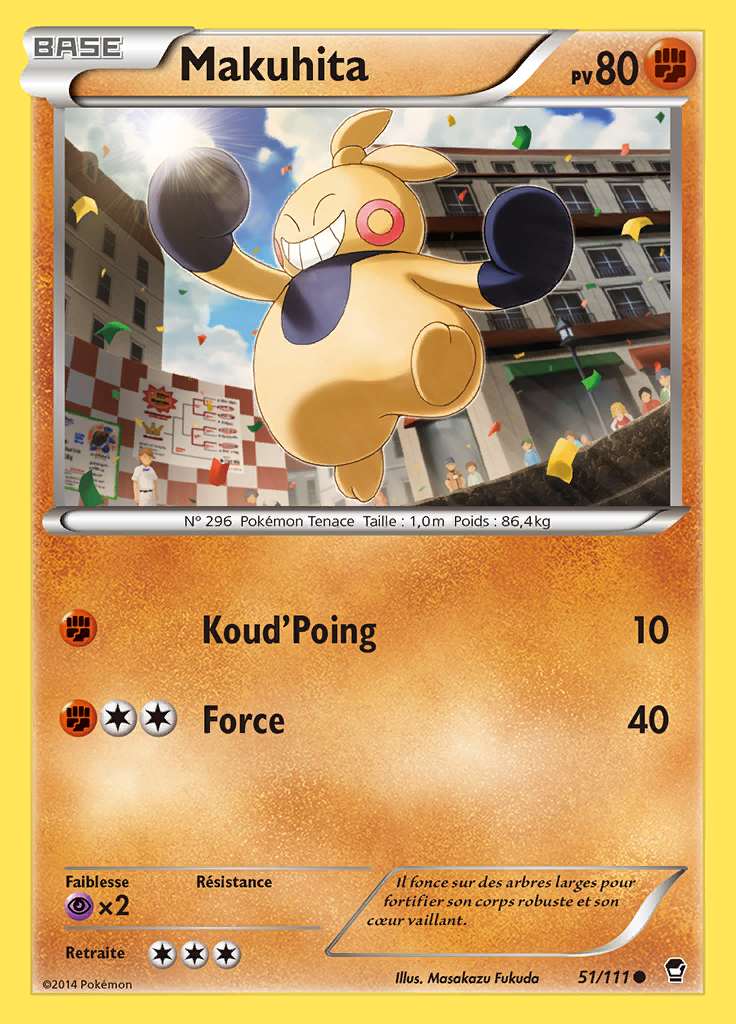 Makuhita 051/111 — Poings Furieux