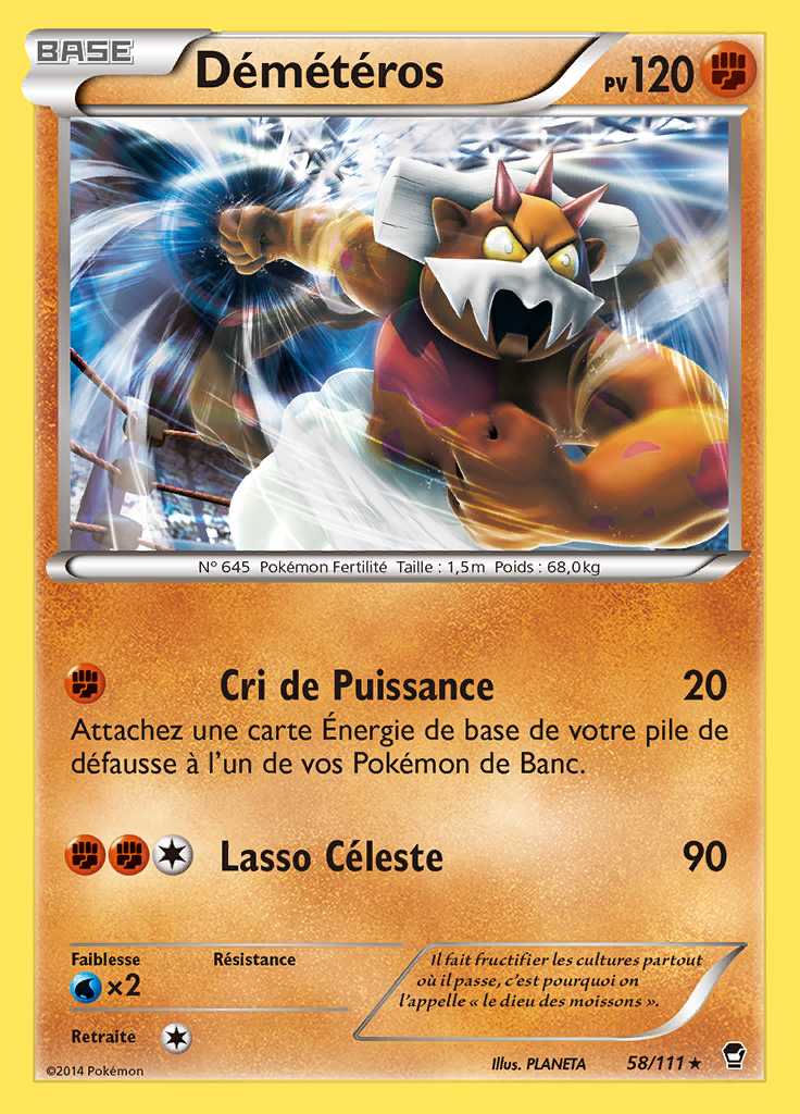 Démétéros 058/111 — Poings Furieux