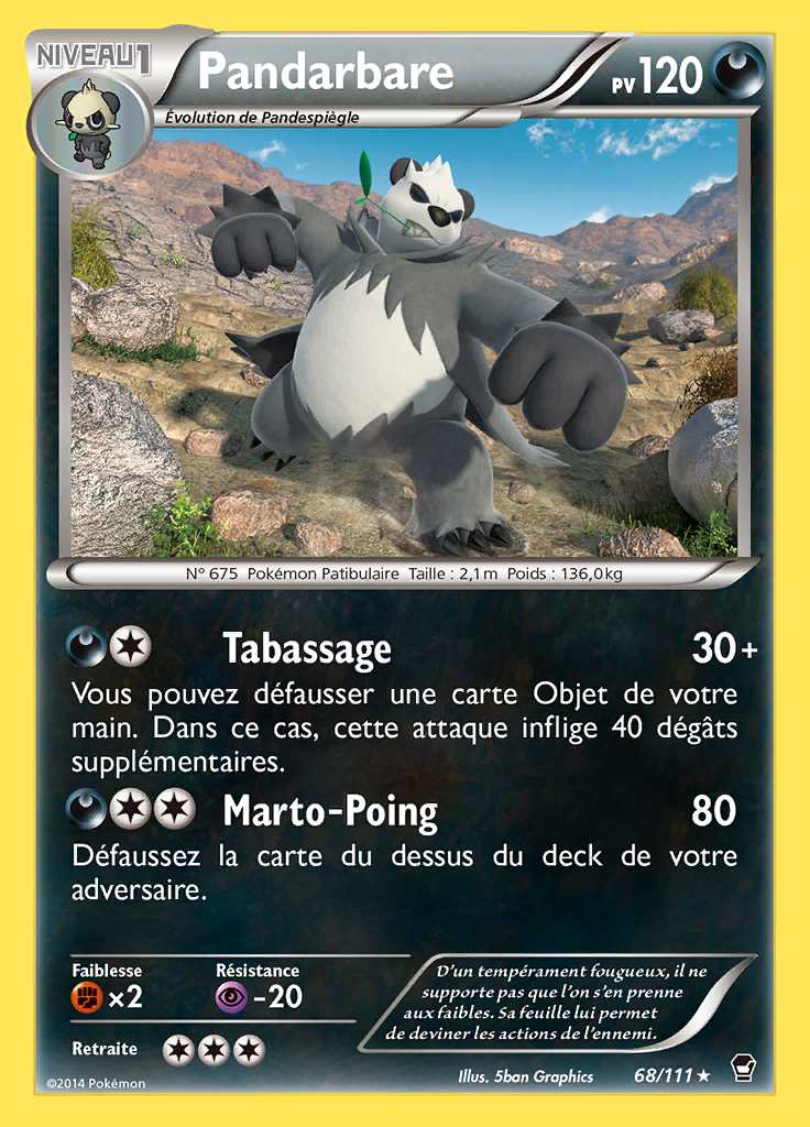 Pandarbare 068/111 — Poings Furieux