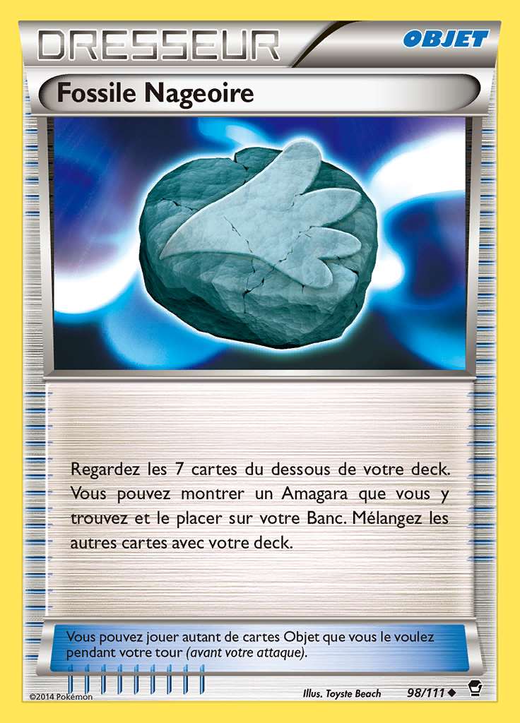 Fossile Nageoire 098/111 — Poings Furieux