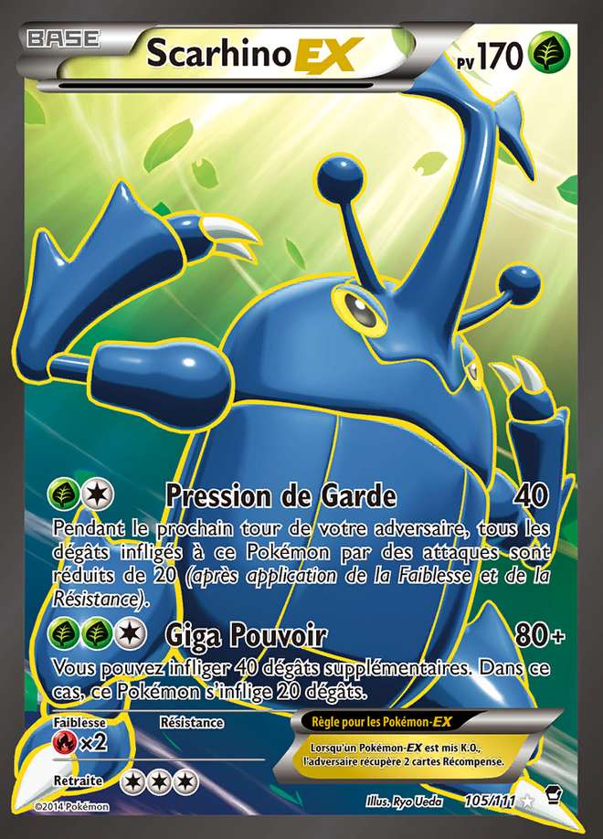 Scarhino-EX 105/111 — Poings Furieux