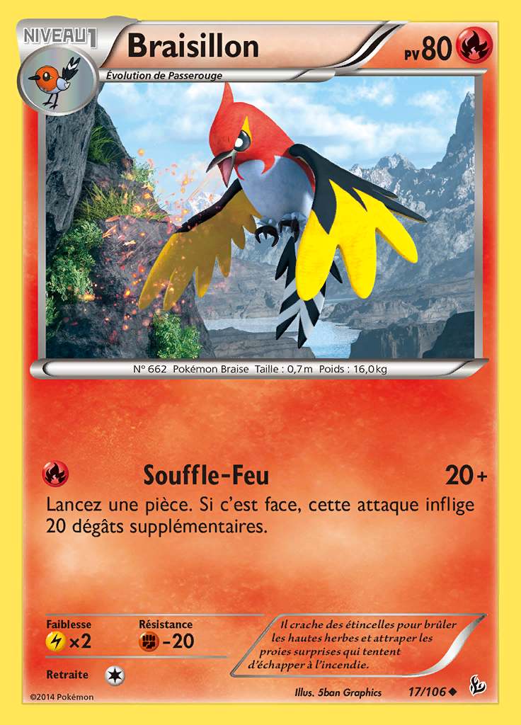 Braisillon 017/106 — Étincelles