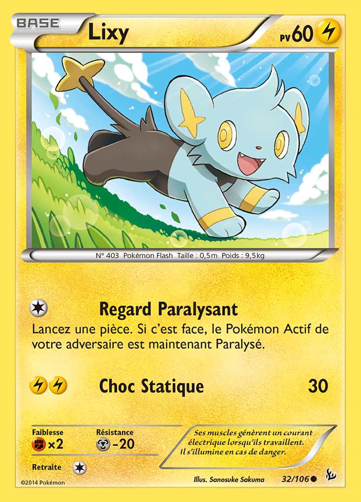 Lixy 032/106 — Étincelles