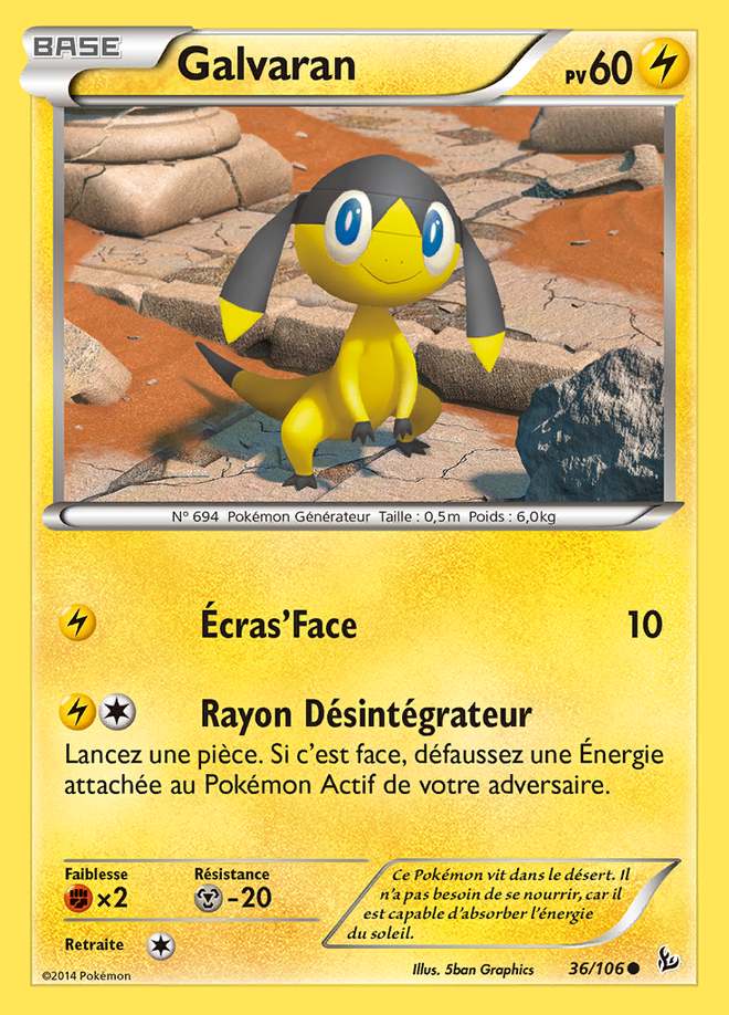 Galvaran 036/106 — Étincelles