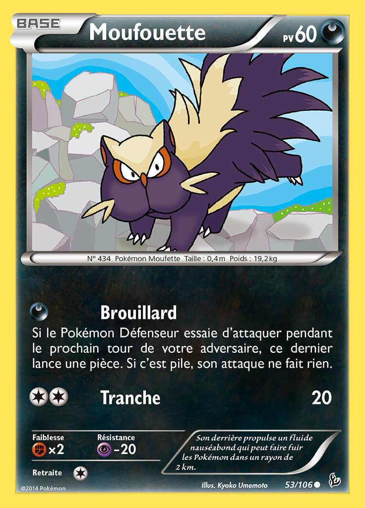 Moufouette 053/106 — Étincelles