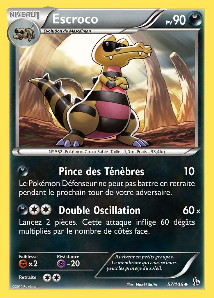 Escroco 057/106 — Étincelles